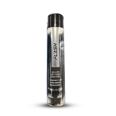 Imagem de Pneu Pretinho Aerossol Flash 500ml - SOLOCAR SL745069
