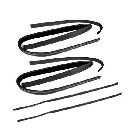 Imagem de Jogo de Canaletas do Vidro Porta Dianteira com Pestana Externa - CENTERFLEX 8800104