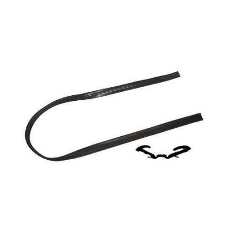 Imagem de Canaleta do Vidro da Porta FORD COURIER/FIESTA 2 Portas Lado Esquerdo - CENTERFLEX 8805303