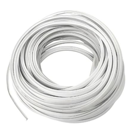 Imagem de Borracha Casco de Cobra Protetor de Porta Branco Metro - CENTERFLEX 8475324