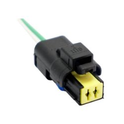 Imagem de Chicote do Sensor de Temperatura e Bomba do Para-brisa 2 Vias - DPAULA DP27663