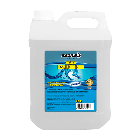 Imagem de Água Desmineralizada 5 Litros - RADNAQ RQ103004
