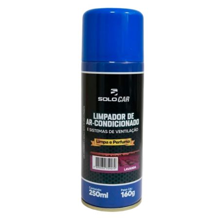 Imagem de Limpa Ar-condicionado Aroma Lavanda 250ml - SOLOCAR SL745041