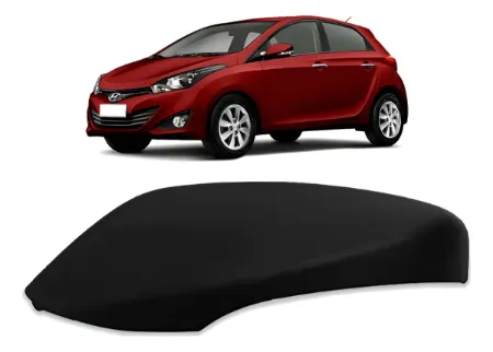 Imagem de Capa do Retrovisor Externo HYUNDAI HB20 Lado Esquerdo Preto com Furo Pisca - BLAWER 6601