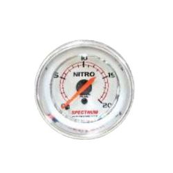Imagem de Relógio de Pressão Branco Nitro 52mm - SPECTRUM 2525012