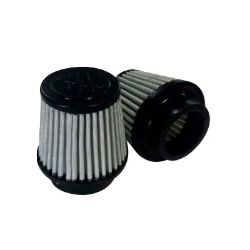 Imagem de Filtro de Ar Esportivo Slash Mono Fluxo Branco 100mm - SPECTRUM 8800101