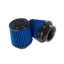 Imagem de Filtro de Ar Esportivo Slash Mono Fluxo Azul 100mm - SPECTRUM 8800102