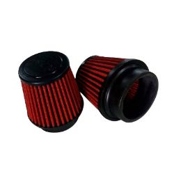 Imagem de Filtro de Ar Esportivo Slash Mono Fluxo Vermelho 100mm - SPECTRUM 8800104