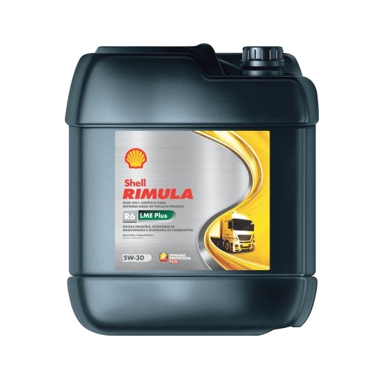 Shell Rimula R6 20 Liter Óleo de Motor 5W30 Rimula R6 LME Plus Diesel Sintético 20 Litros ...