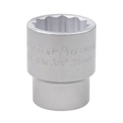 Imagem de Soquete Estriado 3/4 Pol. 36mm Tramontina 44853/136 - TRAMONTINA PRO 44853136