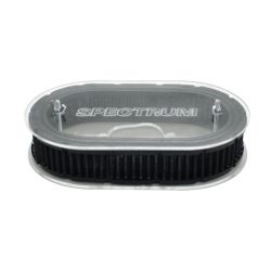 Imagem de Base do Filtro de Ar Esportivo Carburador 2E 3E Cristal Oval - SPECTRUM 0110108