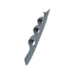 Imagem de Moldura de Coluna para 3 Instrumentos CHEVROLET - GM OMEGA Cinza - SPECTRUM 2600009