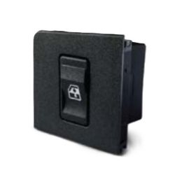 Imagem de Botão do Vidro Elétrico FIAT FIORINO/UNO Simples Led Âmbar - DIAL FT0125AB