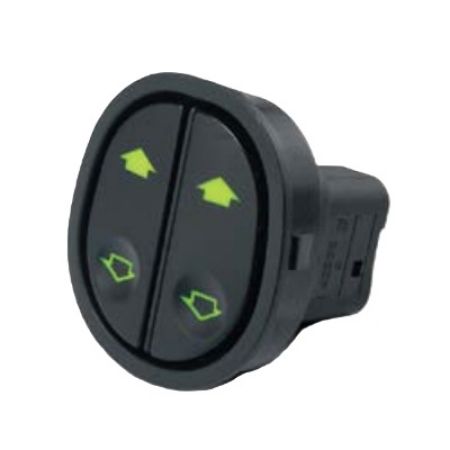 Imagem de Botão do Vidro Elétrico Dianteiro FORD KA Lado Esquerdo Duplo - DIAL FD0108