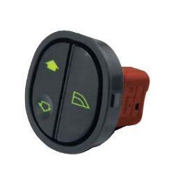 Imagem de Botão do Vidro Elétrico Dianteiro Lado Direito Simples - DIAL FD0107