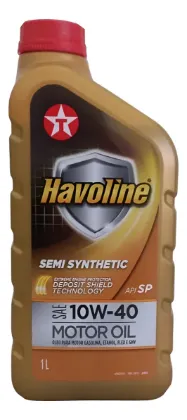 Óleo de Motor 10W40 API SP Havoline Semi-Sintético 1 Litro